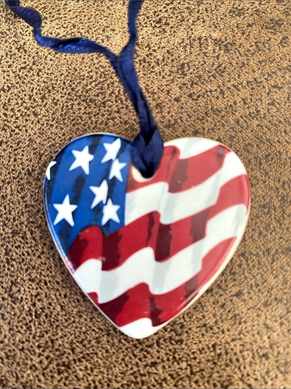 Longaberger All-American Heart Tie-On